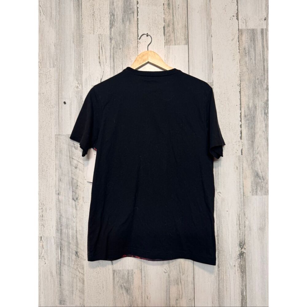 Hybrid Galaxy Graphic T-Shirt Medium Black Space Print Short Sleeve Tee NWT - Picture 4 of 5